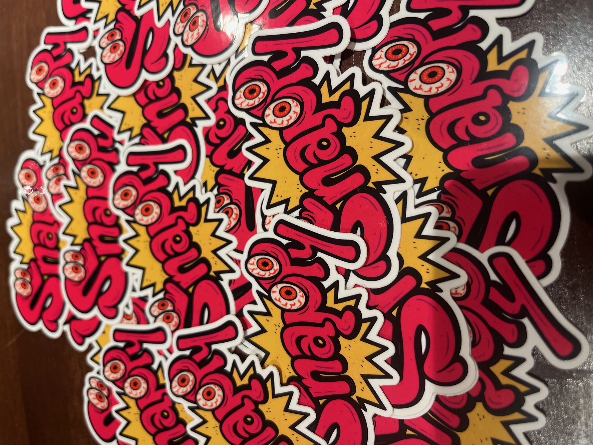 snappy裏Logoステッカー完成